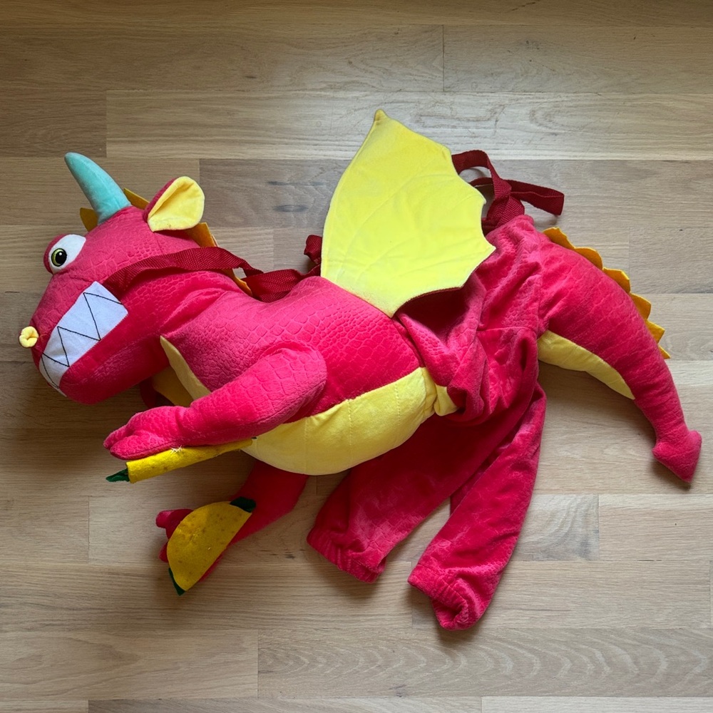 Hyde & Eeek Toddler Red Dragon Rider Costume